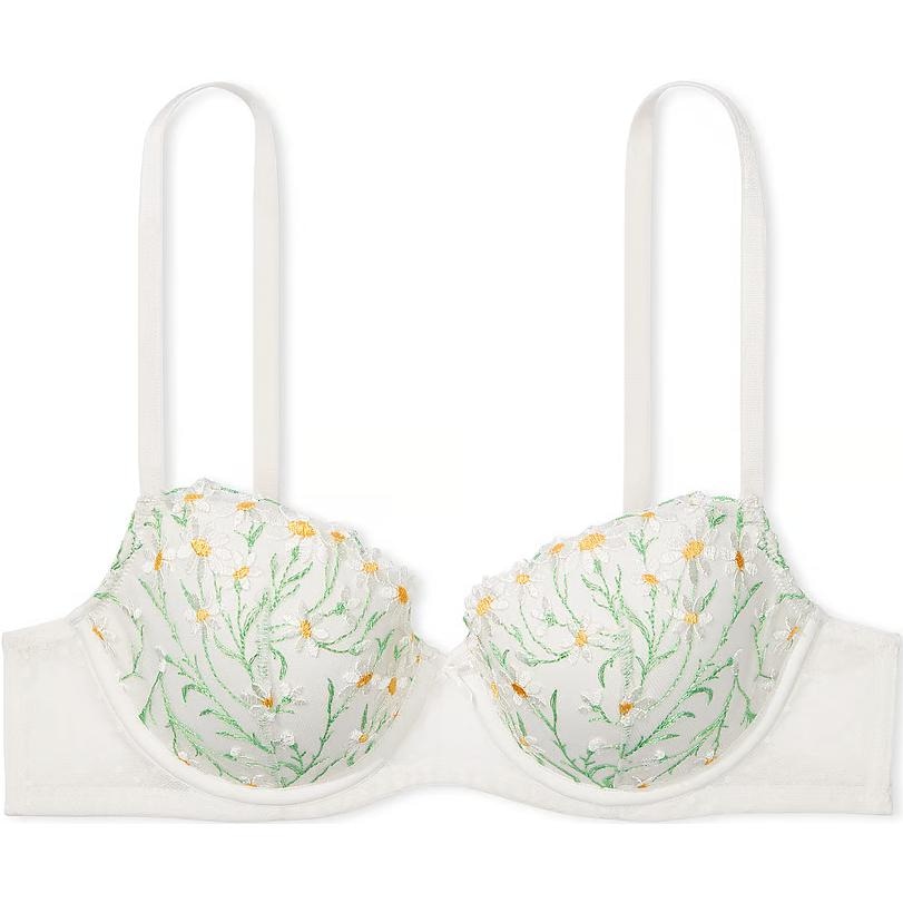 Victoria'S Secret PINK DREAM ANGELS DaisyChainEmbroideryLightlyLinedWs