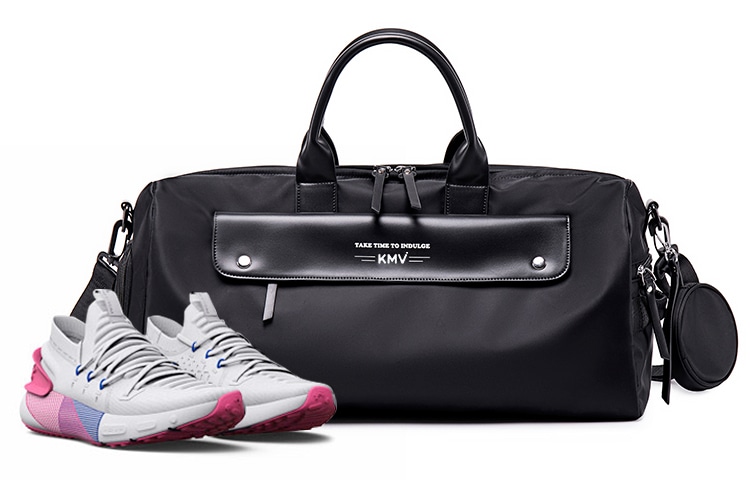 Сумки KMV Fitness Bag Large Gray Pink