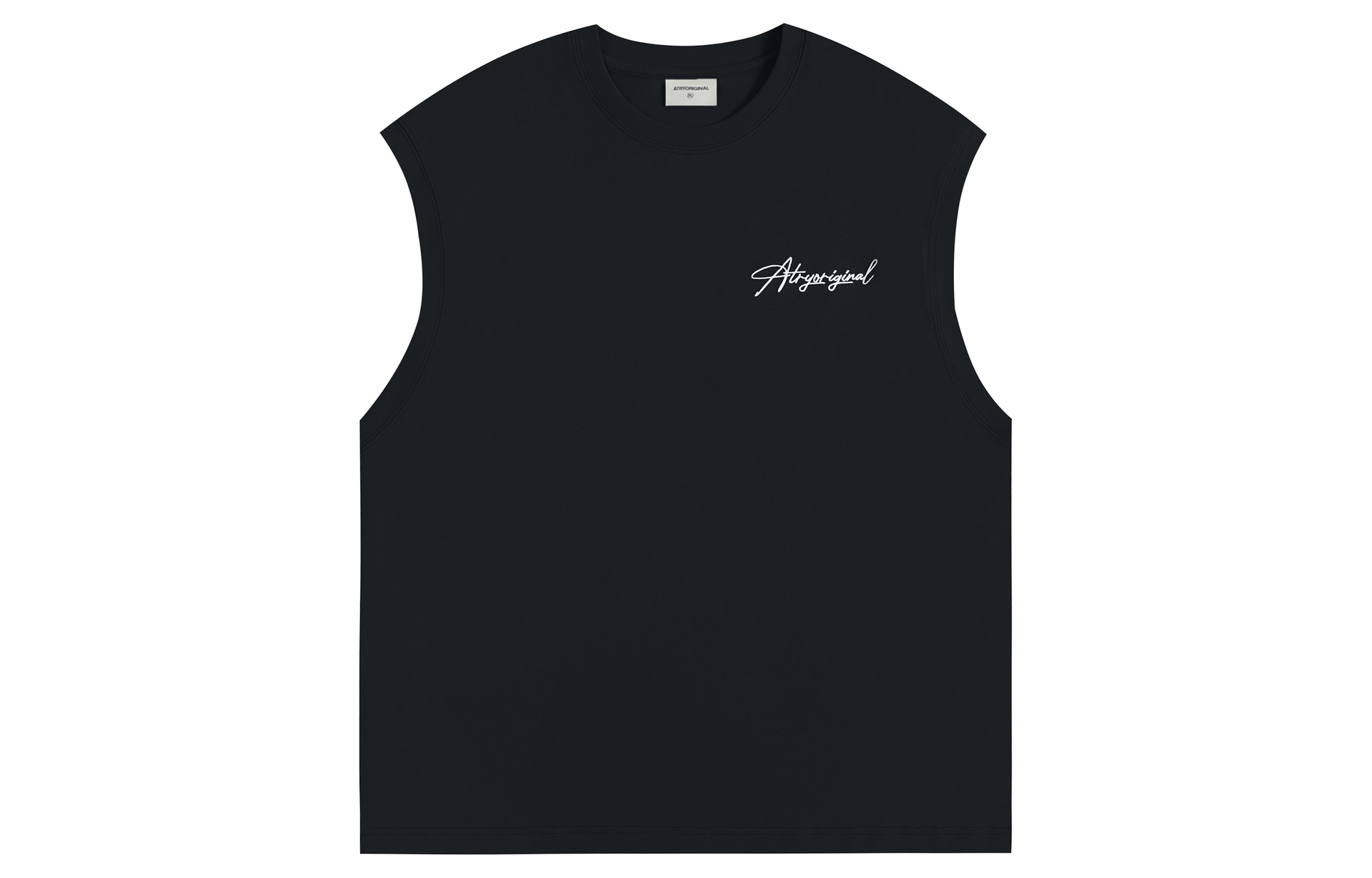 Atry Logo Embroidered Sleeveless Tee — фото 2