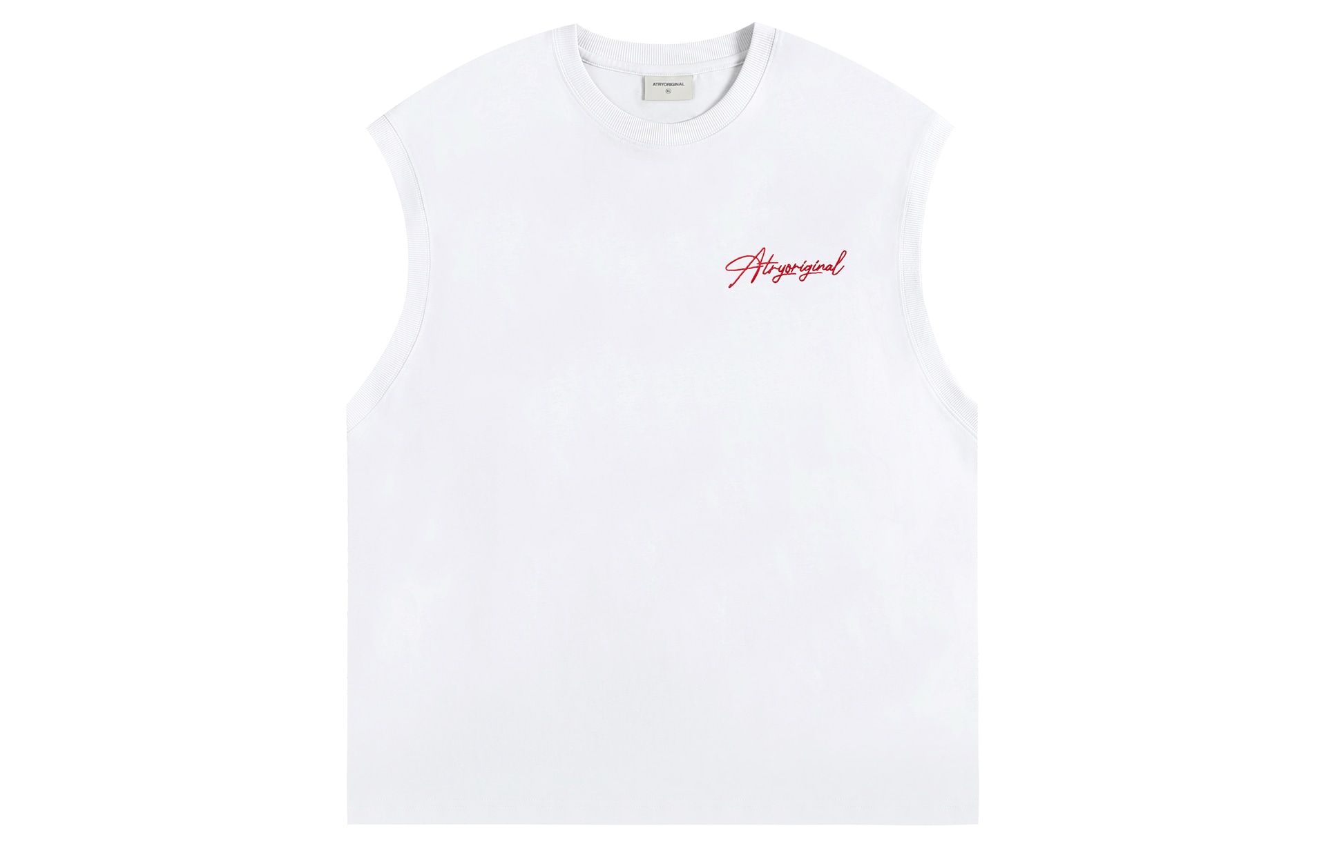 Atry Logo Embroidered Sleeveless Tee — фото 4