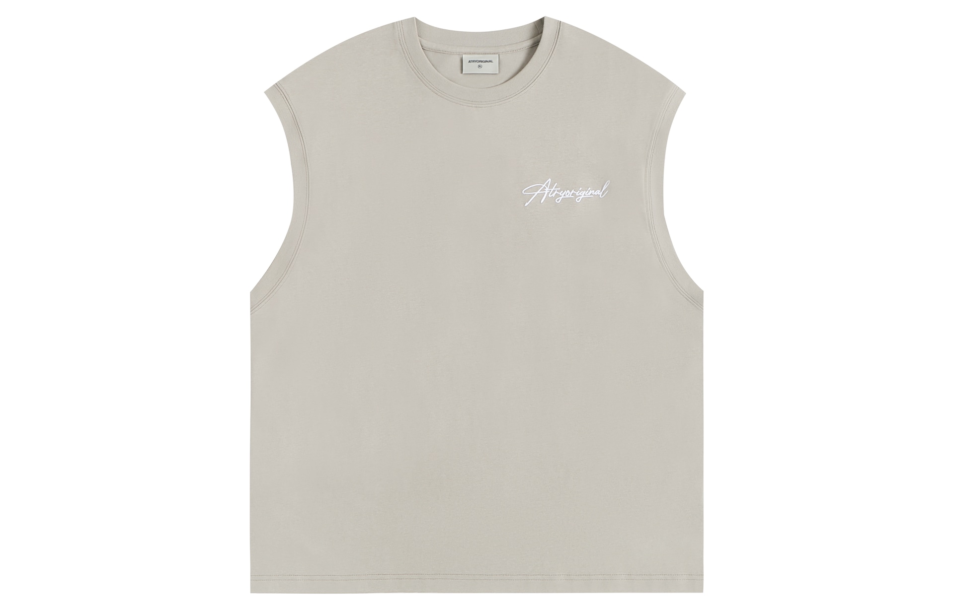 Atry Logo Embroidered Sleeveless Tee — фото 9