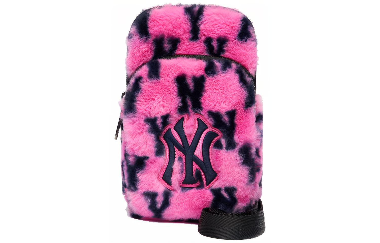 MLB Monogram NY Yankees Pink Leopard