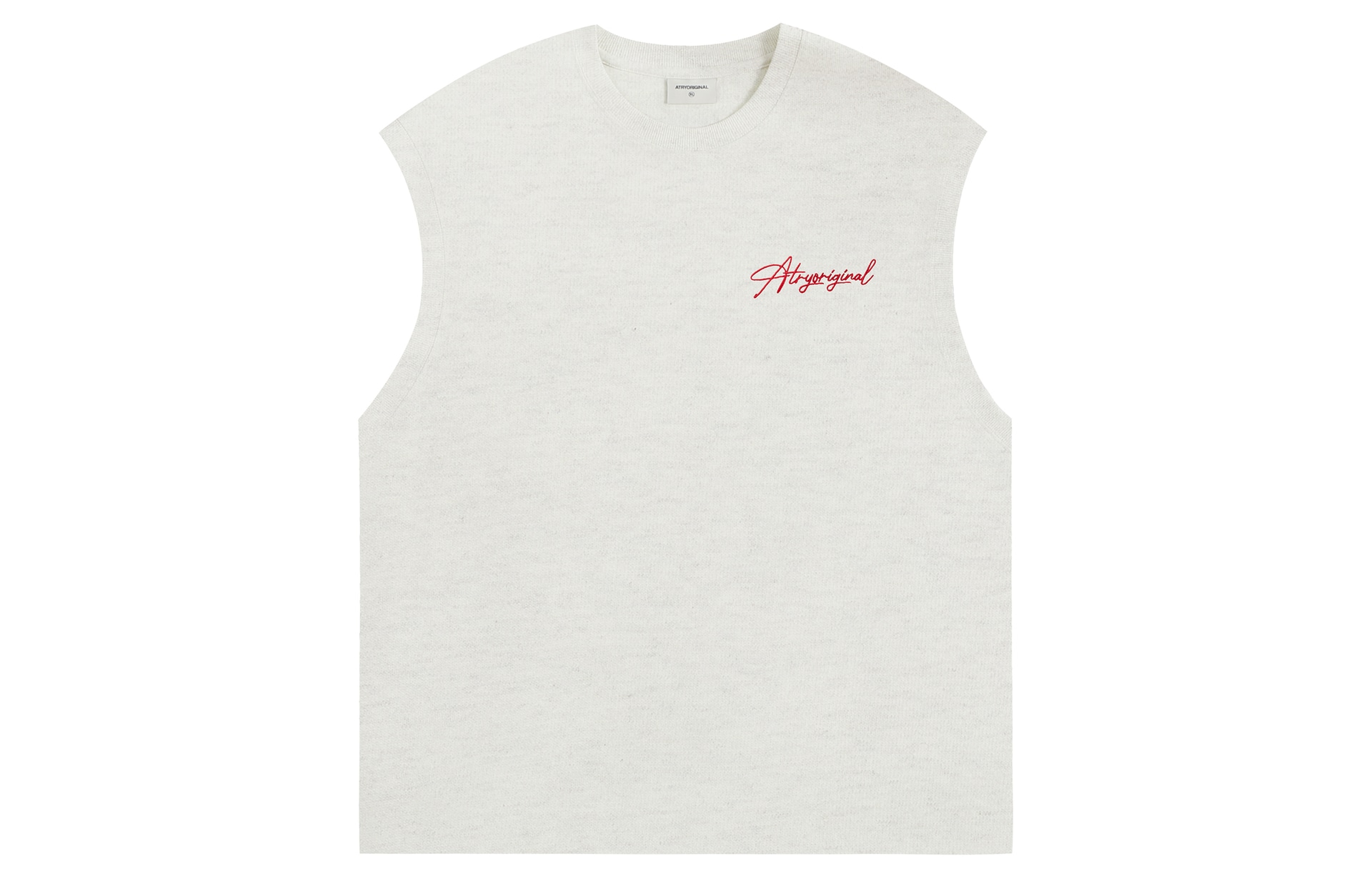 Atry Logo Embroidered Sleeveless Tee — фото 5