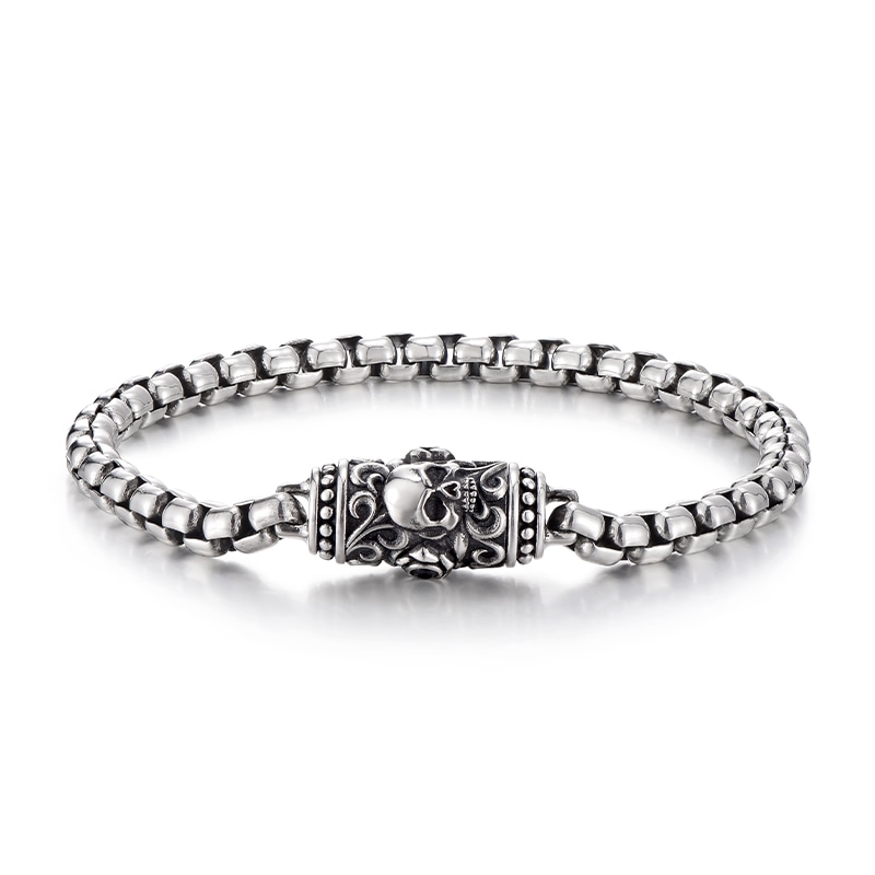 IDEAGEMER Skull Bracelet
