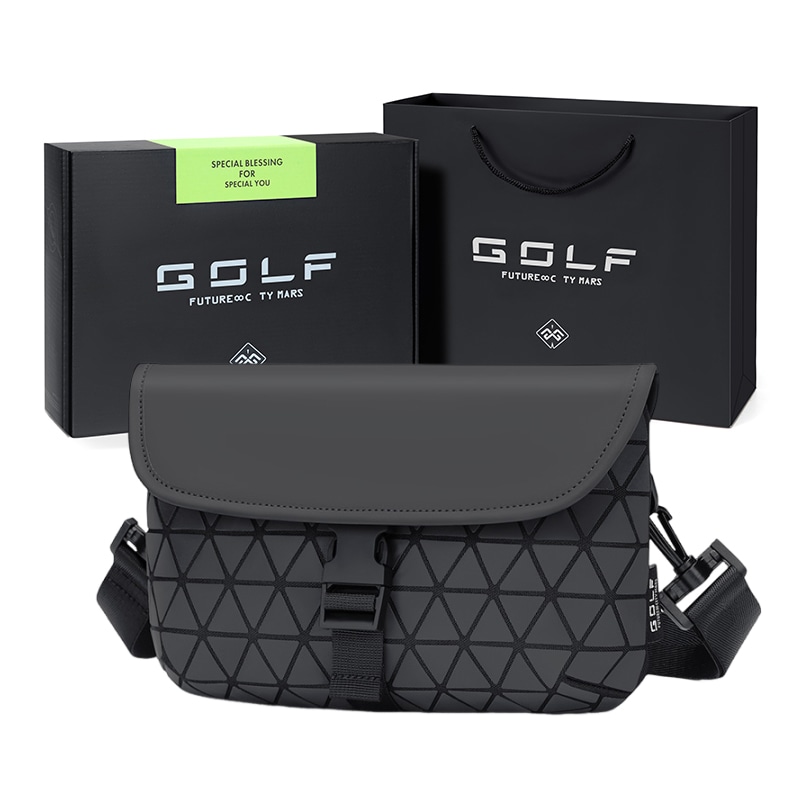 GOLF/高尔夫 GOLF Crossbody Bag Black