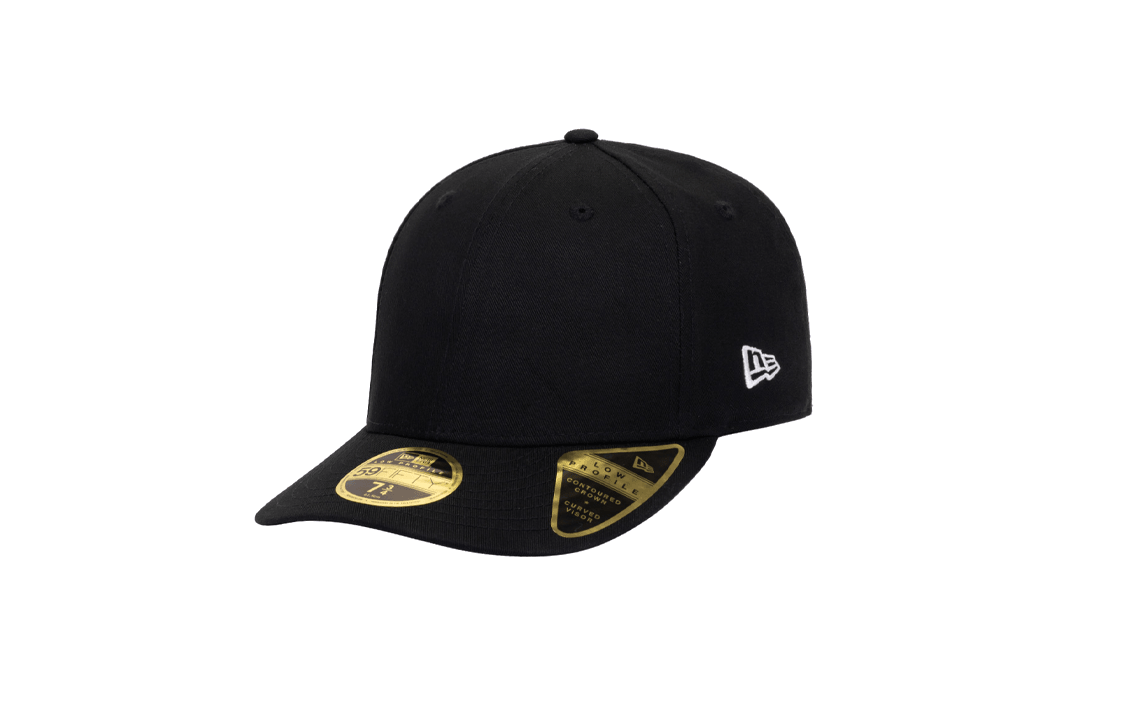 New Era Essential Plain Free Curve Black