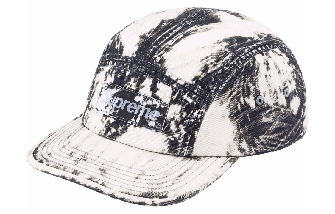 Supreme Bleached Chino Camp Cap