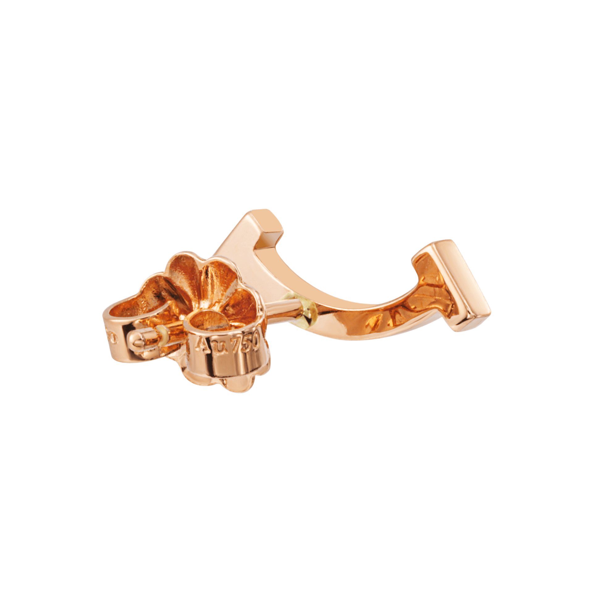 Tiffany & Co. Tiffany T Smile Earrings 18K Rose Gold — фото 3