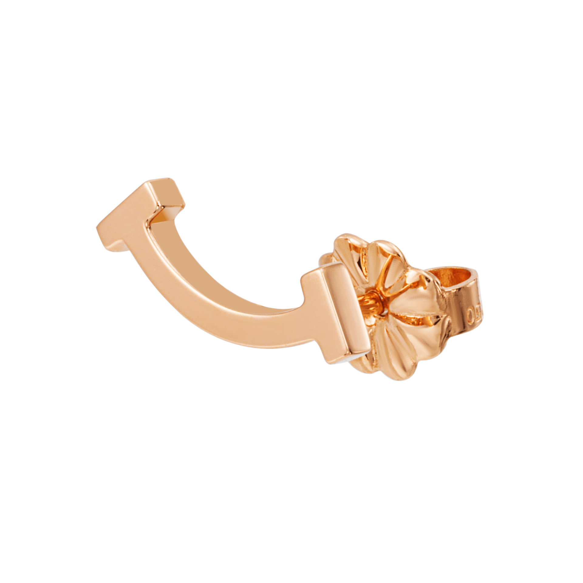 Tiffany & Co. Tiffany T Smile Earrings 18K Rose Gold — фото 2