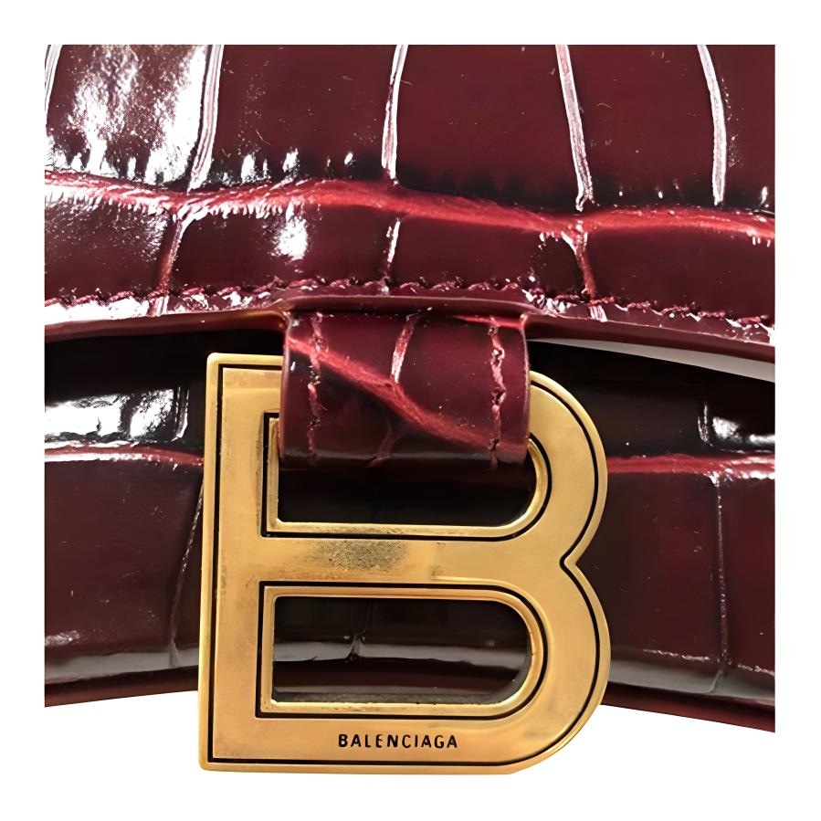 Balenciaga Hourglass Deep Red — фото 4