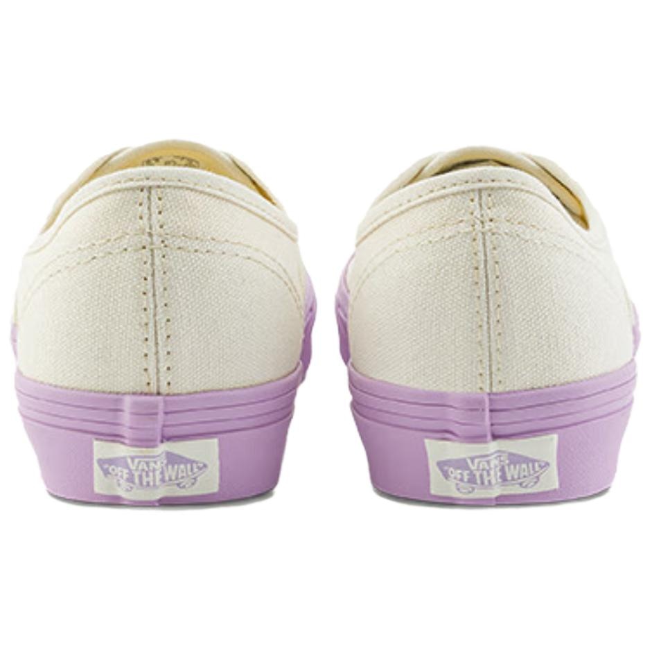 Vans Authentic White Purple — фото 10