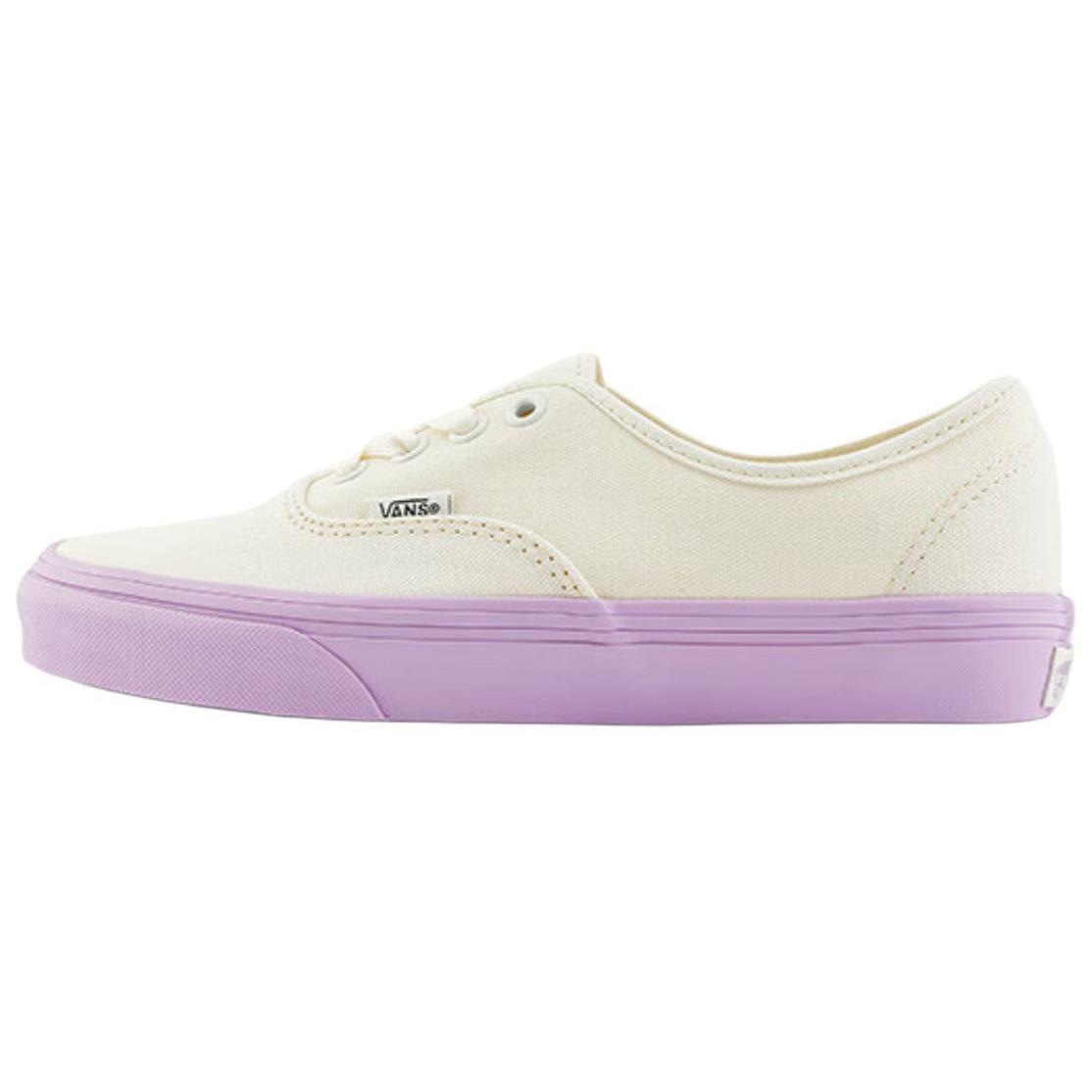 Vans Authentic White Purple — фото 6