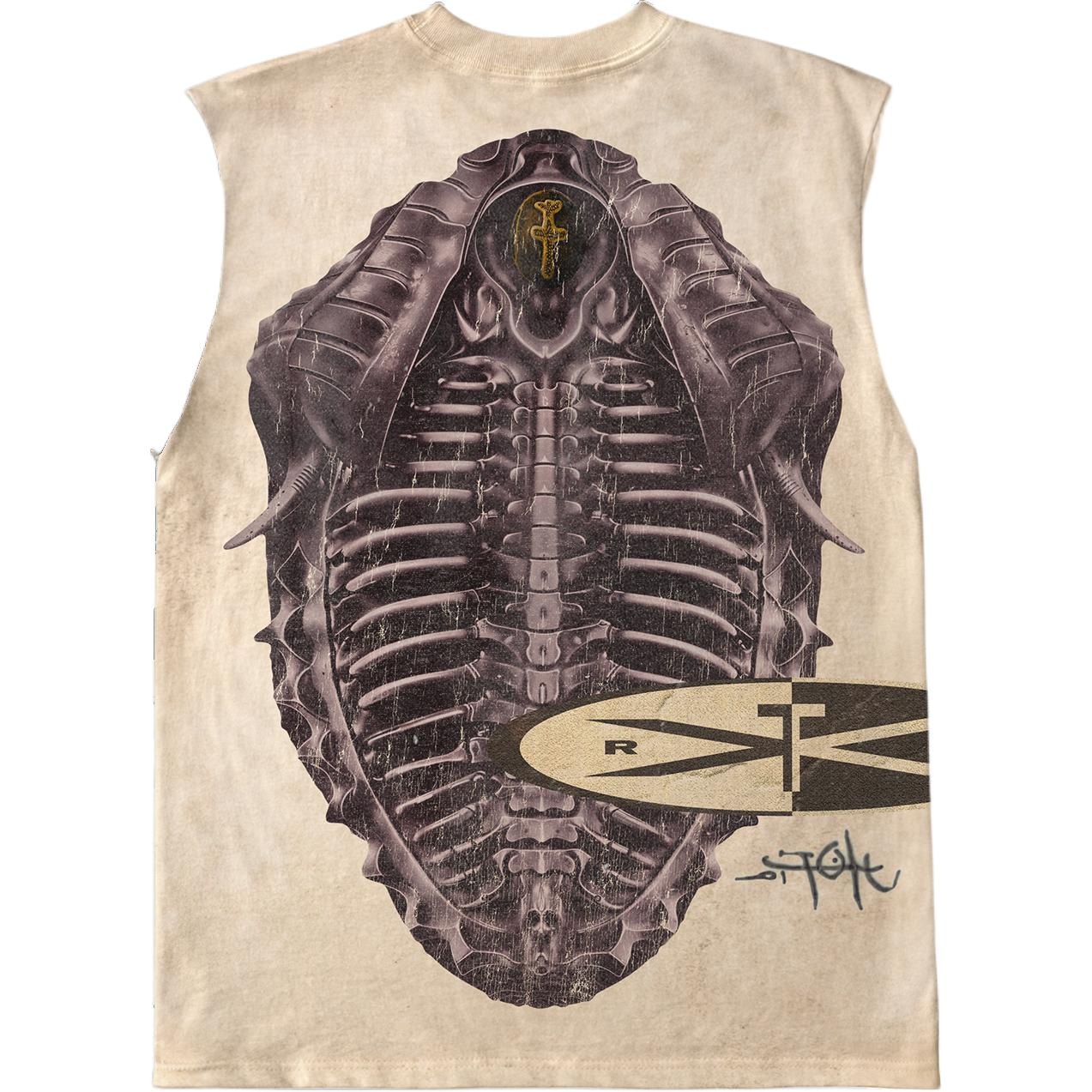 Travis Scott x Jordan SS24 Sleeveless Vest Light Khaki — фото 1