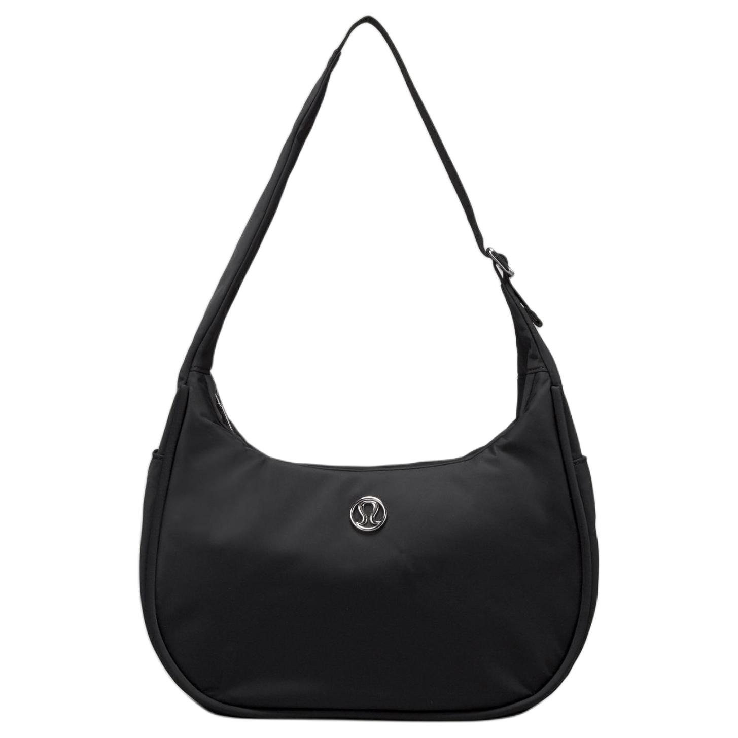 lululemon/露露乐蒙 lululemon Pleated Shoulder Bag Black