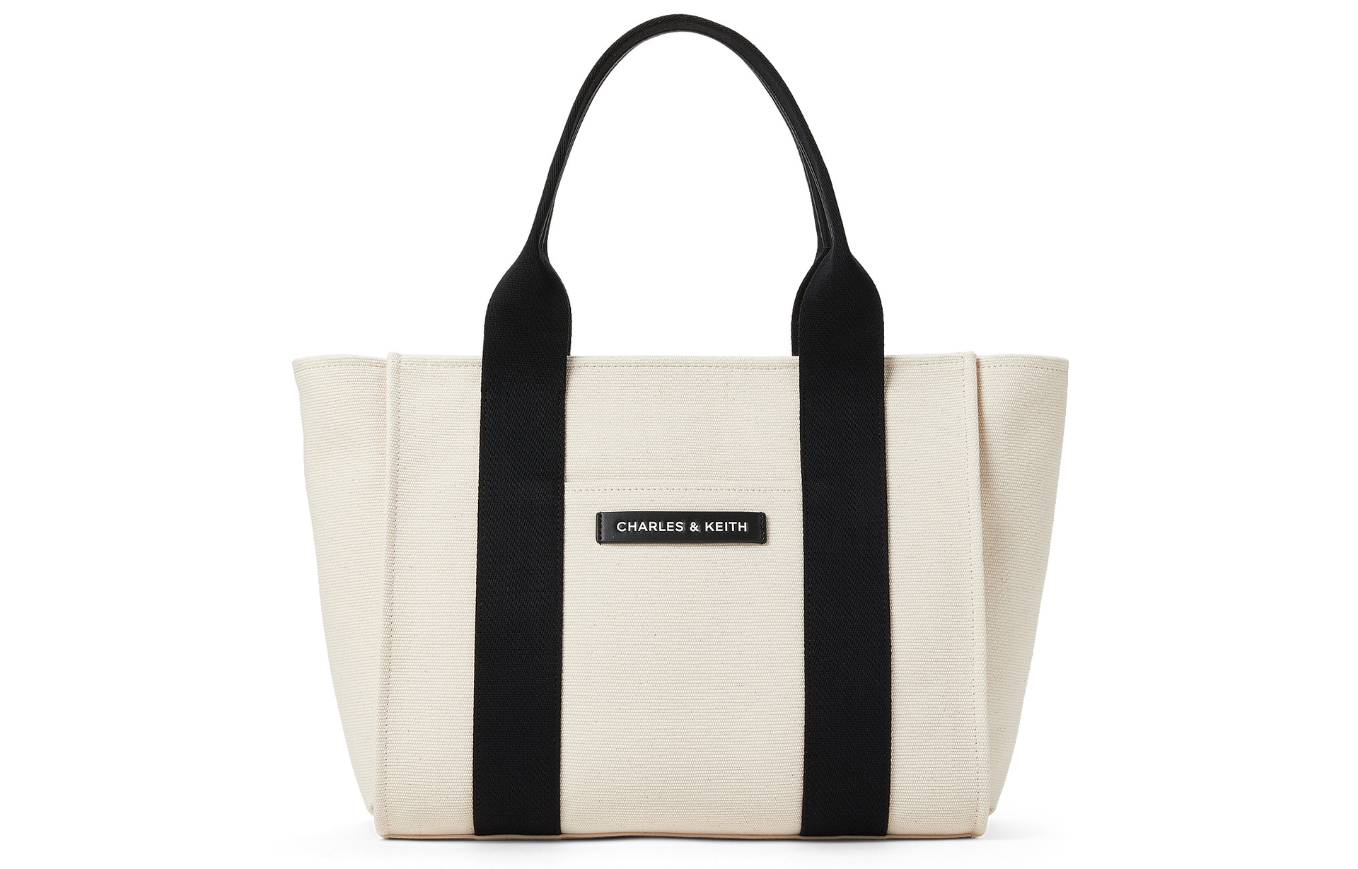 CHARLES&KEITH Canvas Tote Bag Large
