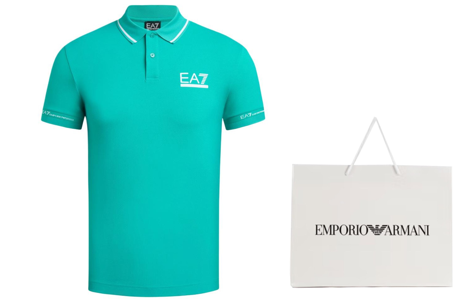 Emporio Armani EA7 SS24 Polo — фото 3