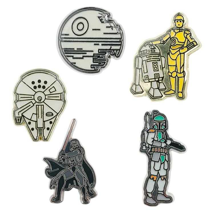 Crocs Star Wars 5-Pack Silver