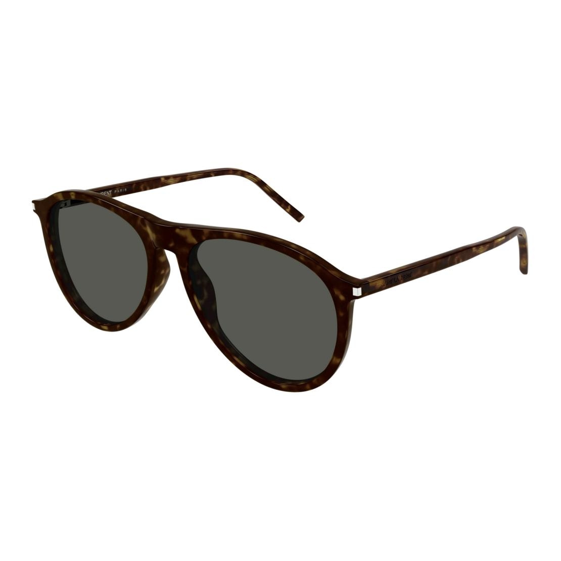 SAINT LAURENT/圣罗兰 Saint Laurent Acetate Irregular Sunglasses Tortoiseshell