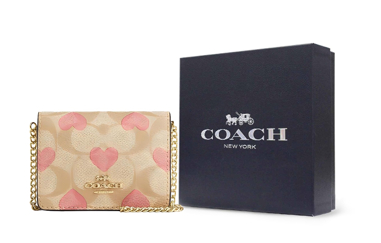 Coach Mini Wallet 10 pvc — фото 6