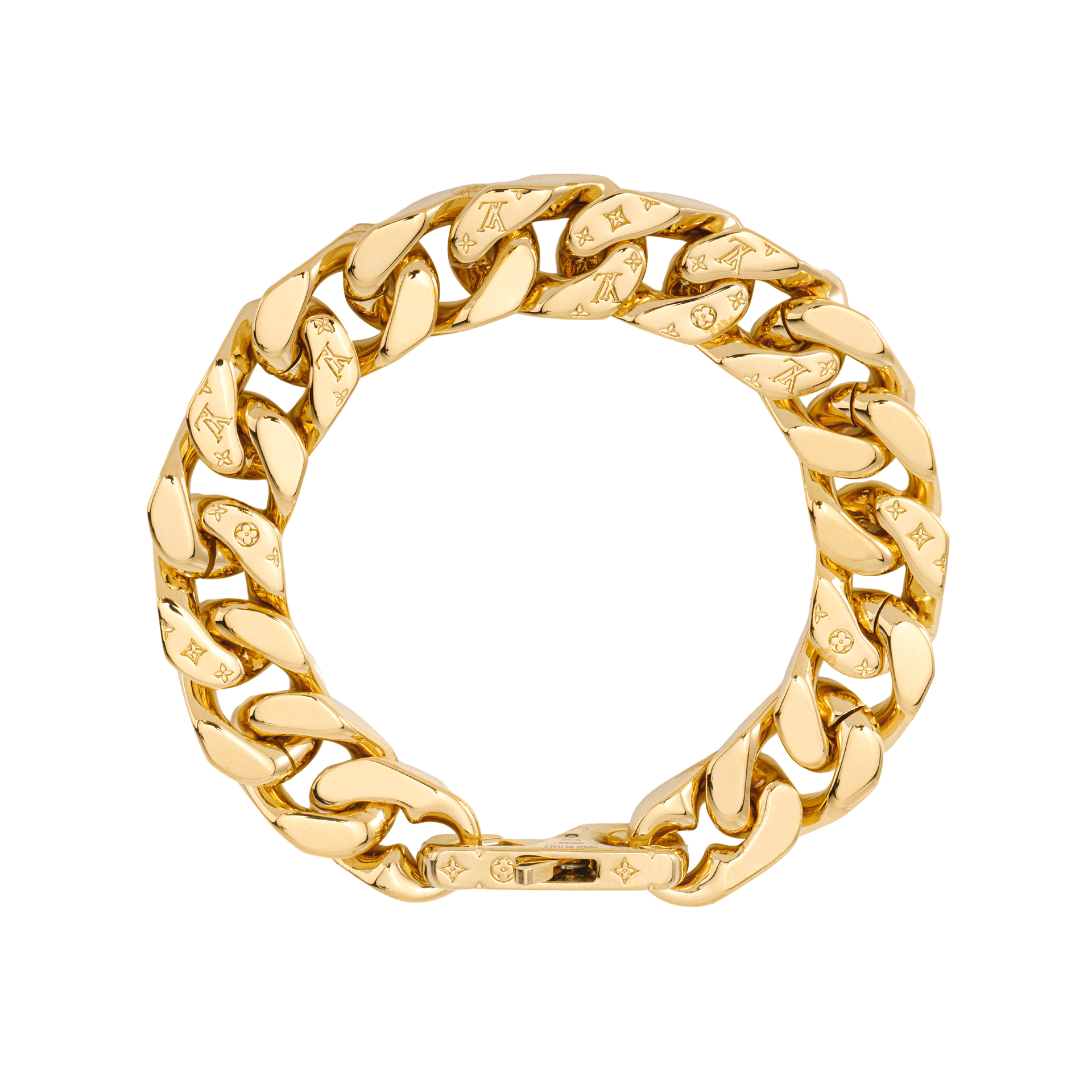 Louis Vuitton Chain Bracelet Gold