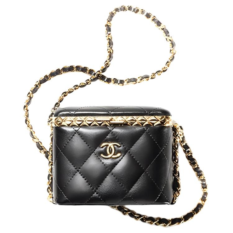 Chanel Box Bag Black