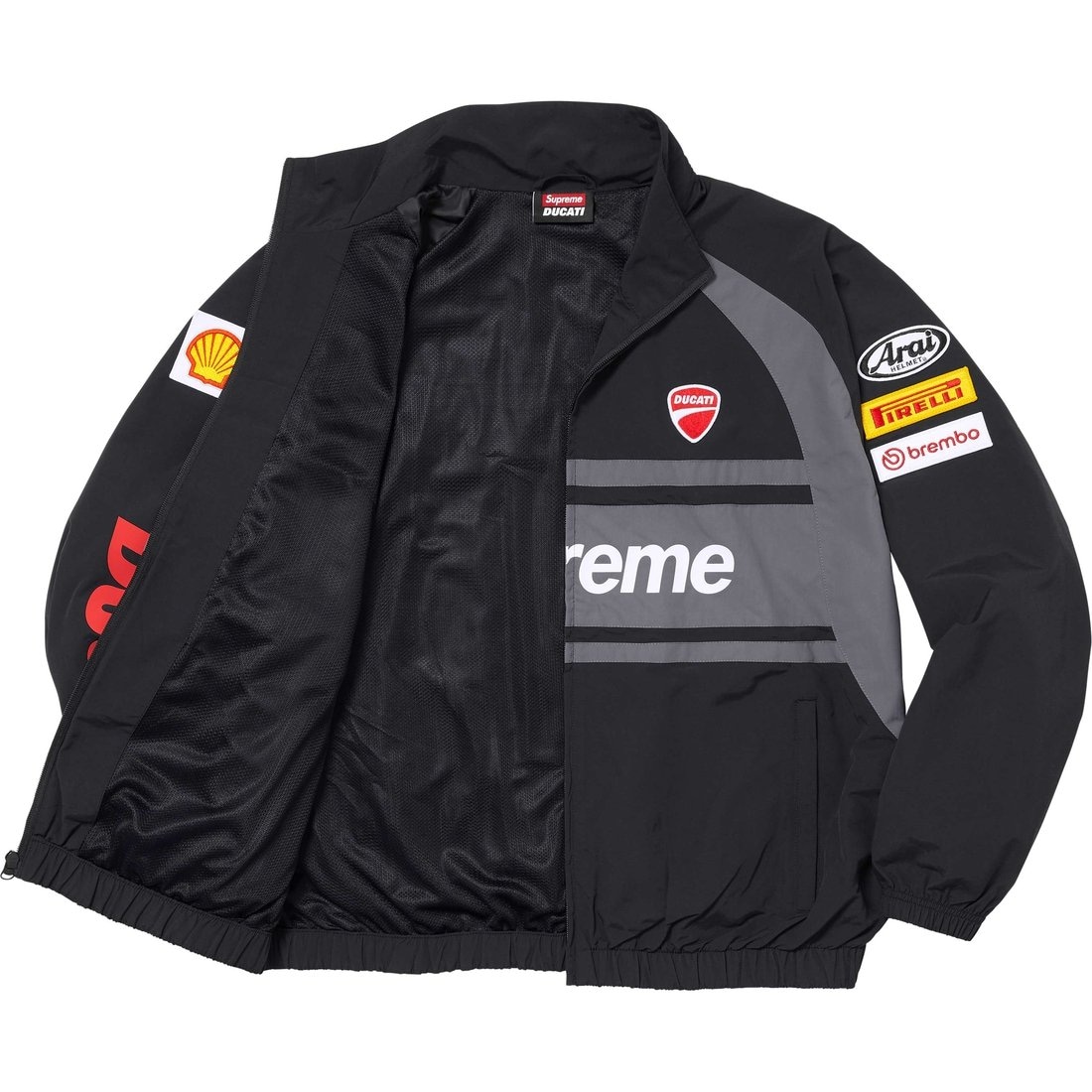 Supreme x DUCATI SS24 Track Jacket — фото 2