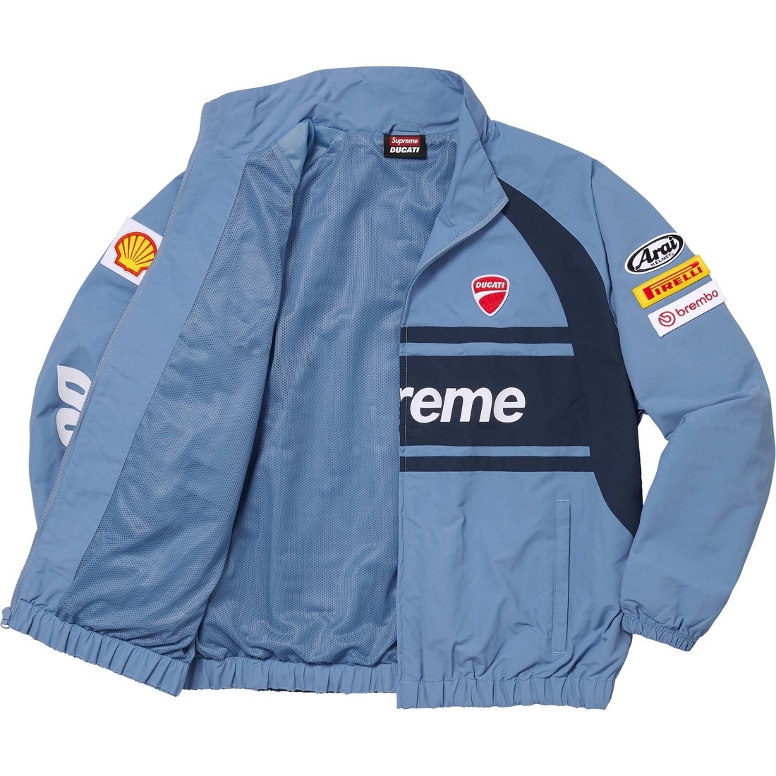 Supreme x DUCATI SS24 Track Jacket — фото 5