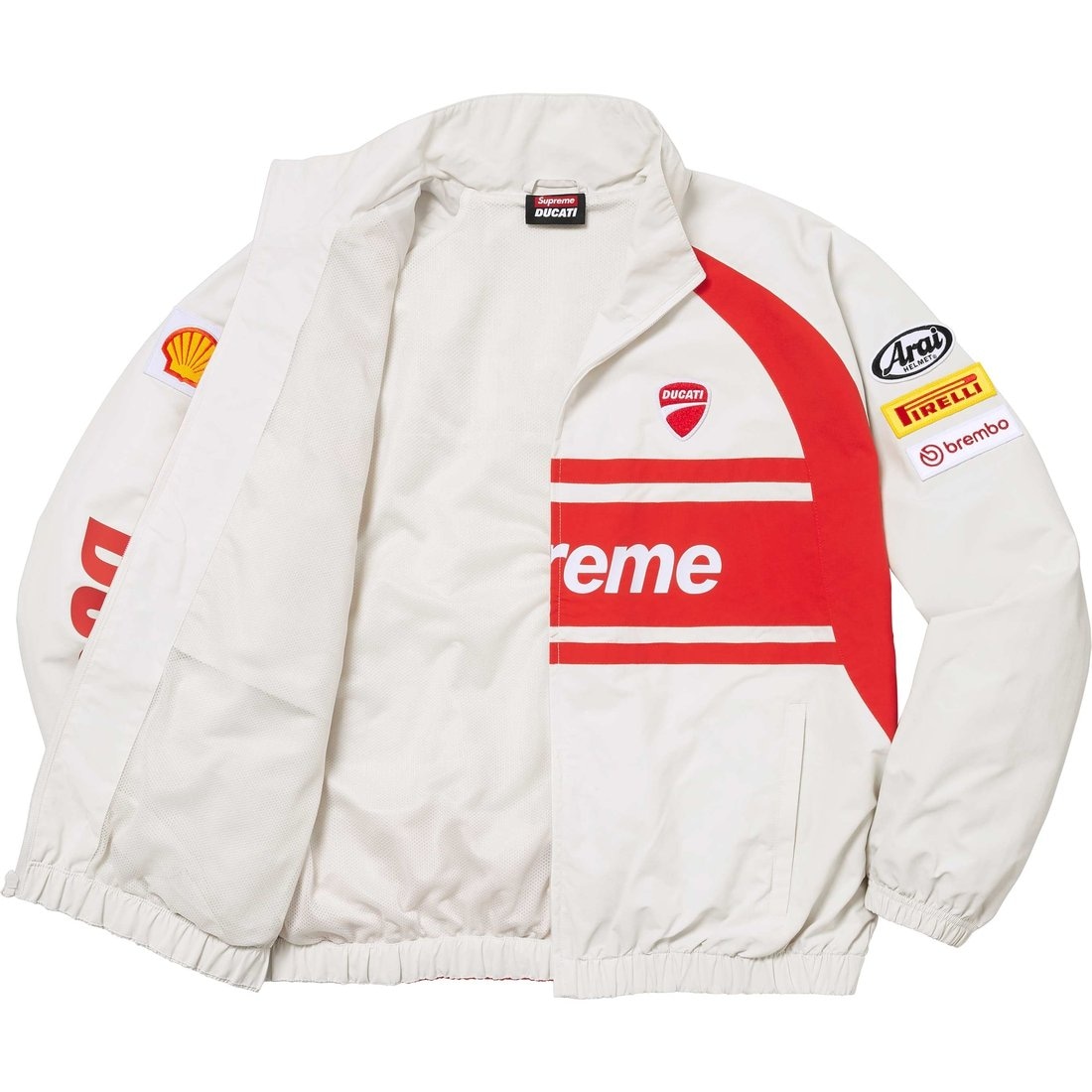Supreme x DUCATI SS24 Track Jacket — фото 8