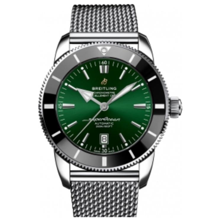 Часы Breitling Superocean Heritage 46mm Green