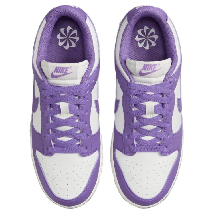 Nike Dunk Low Next Nature Purple White — фото 9