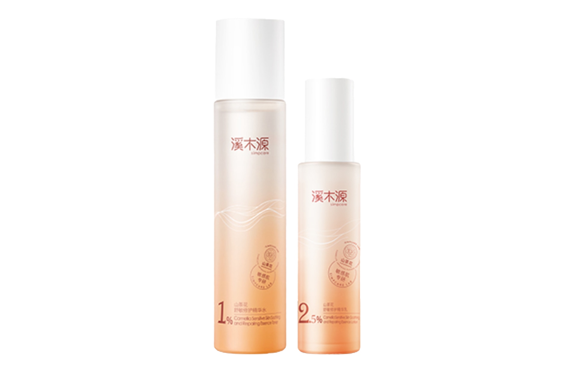 溪木源 (Арт. 山茶花沁透舒缓水乳套装水120ml+乳100ml) — фото 3
