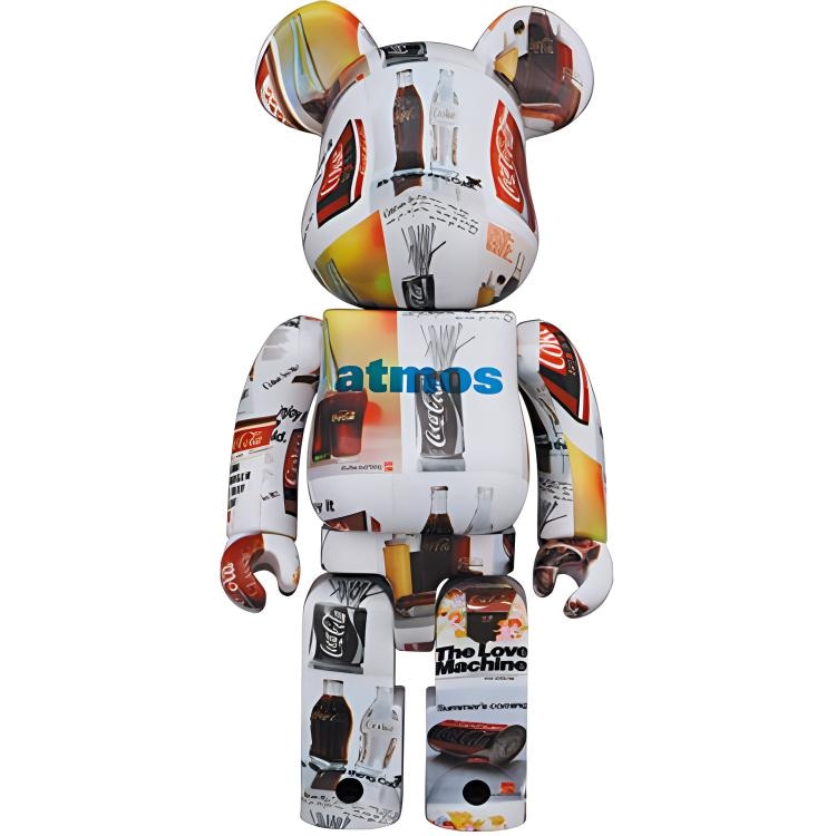 BE@RBRICK x Coca-Cola x atmos TYPE-5 White — фото 1