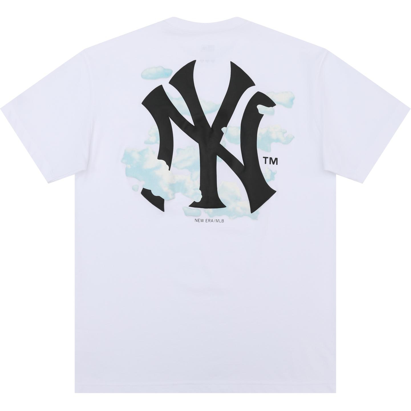 New Era MLB Yankees Logo T-Shirt White