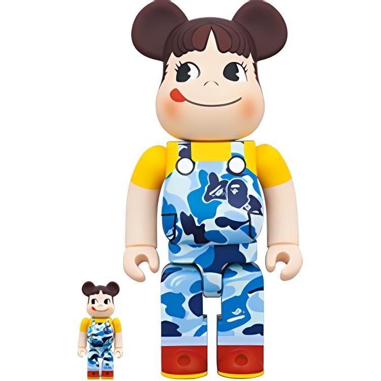 BE@RBRICK BERBRICK x BAPE x 400100 Peko 7cm28cm