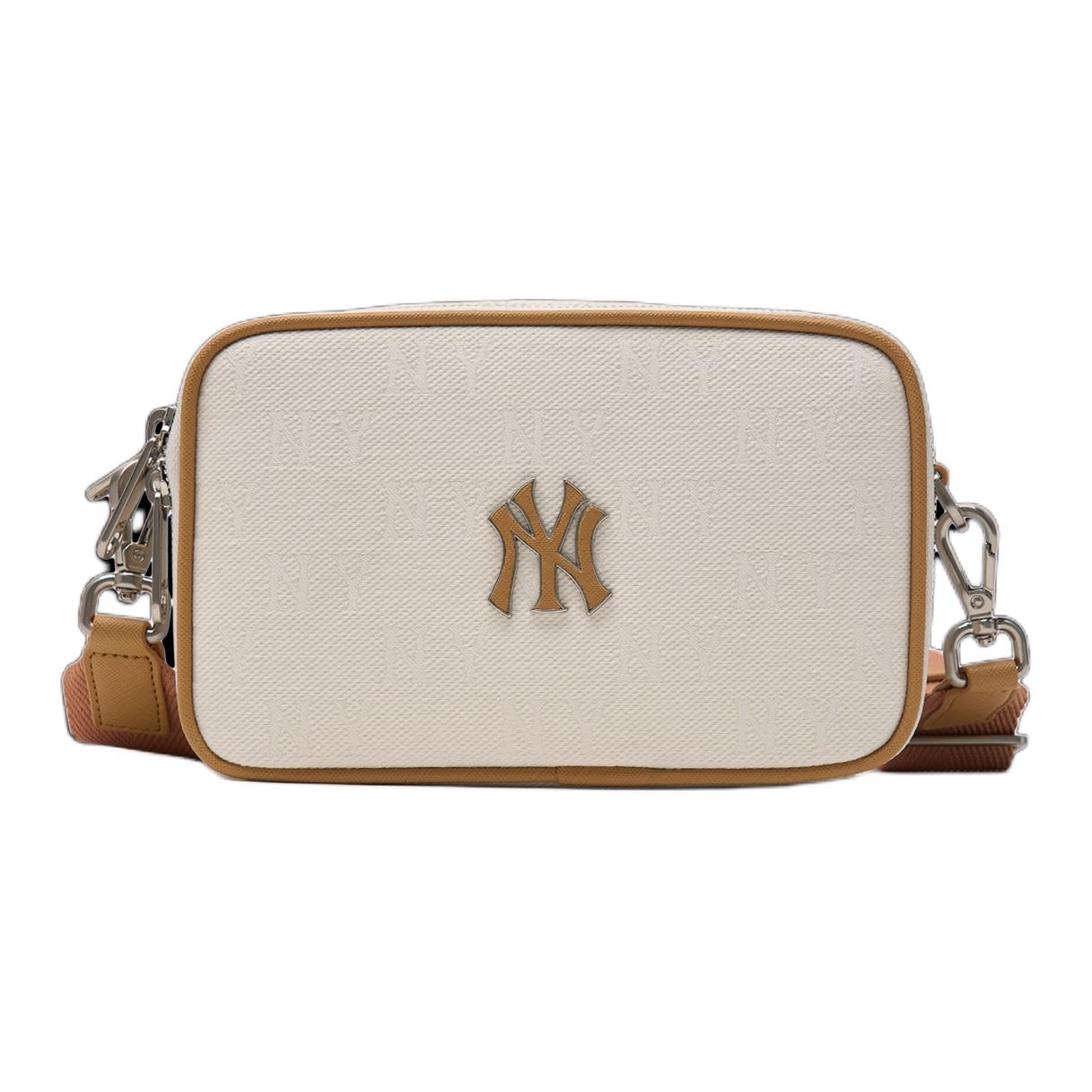 MLB Retro Monogram Crossbody Bag Cream