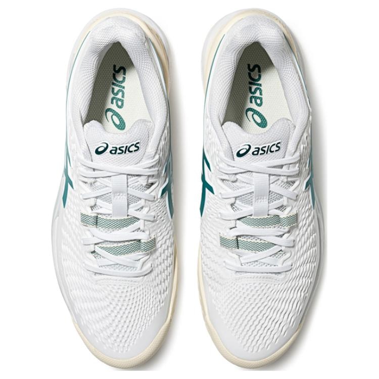 ASICS Gel-Resolution 9 White Green — фото 9