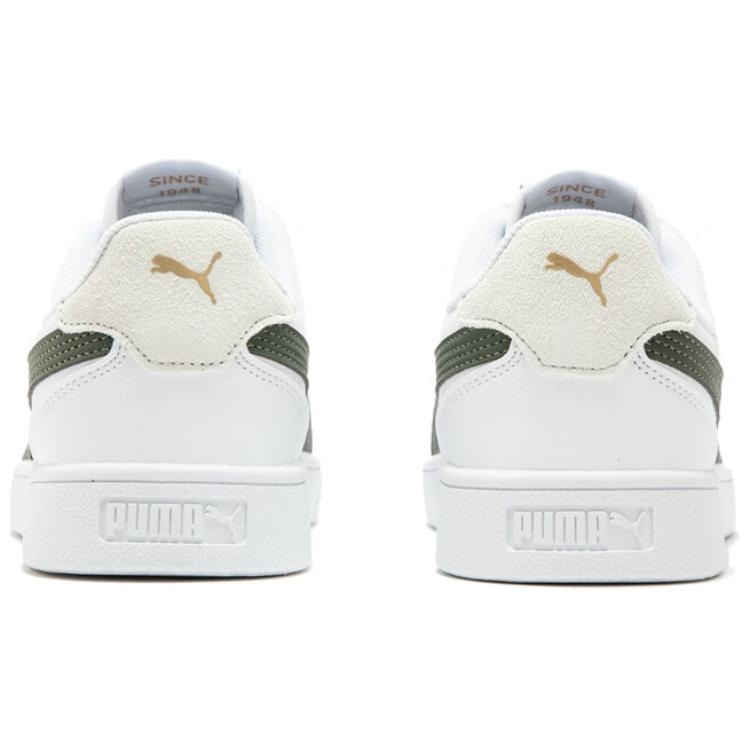 Puma Shuffle White Green — фото 8