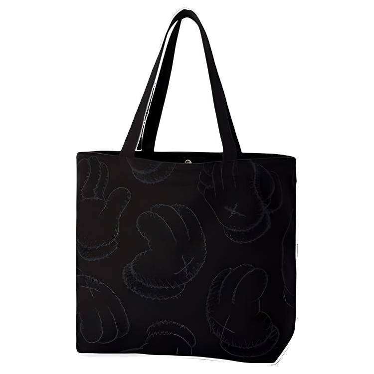 UNIQLO/优衣库 UNIQLO x Kaws Tote Bag Black