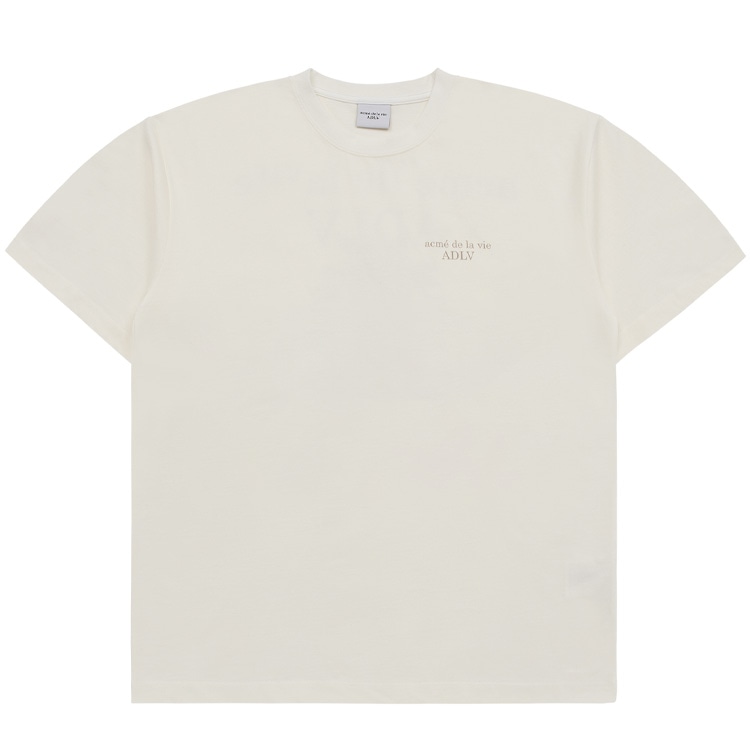 Acme De La Vie ADLV Dragon Art Crew Neck T-Shirt Oatmeal — фото 1
