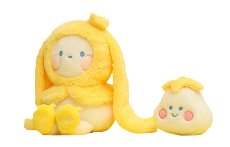 Pop Mart BOBO&COCO Banana Bunny Plush — фото 1