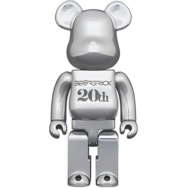 BE@RBRICK BERBRICK 400 20 DEEP CHROME ver. 27cm