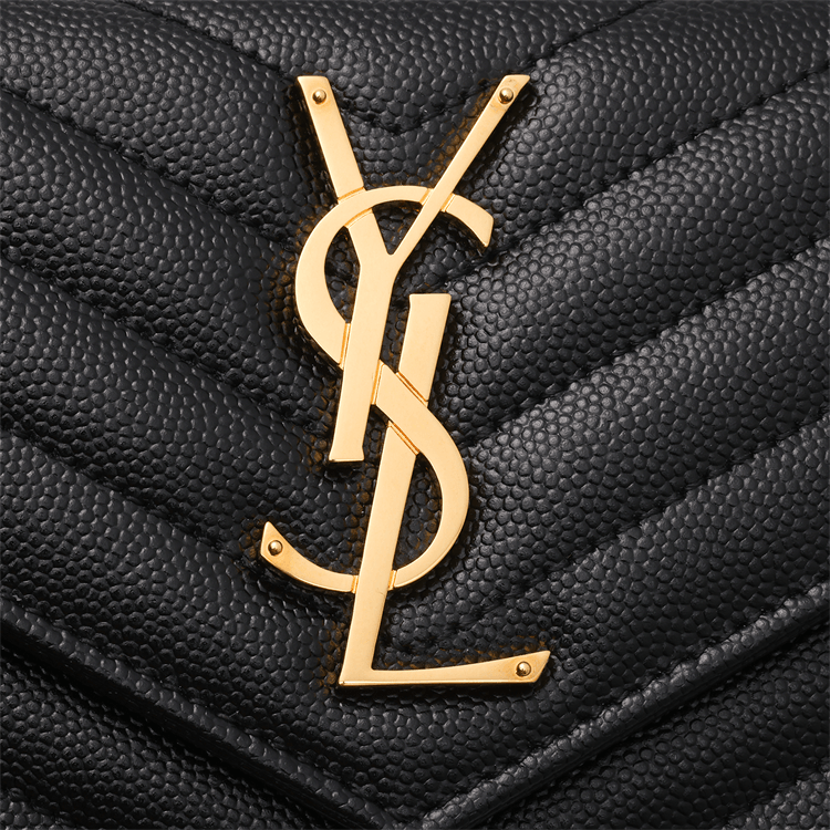 Saint Laurent YSL Monogram Envelope Wallet — фото 5