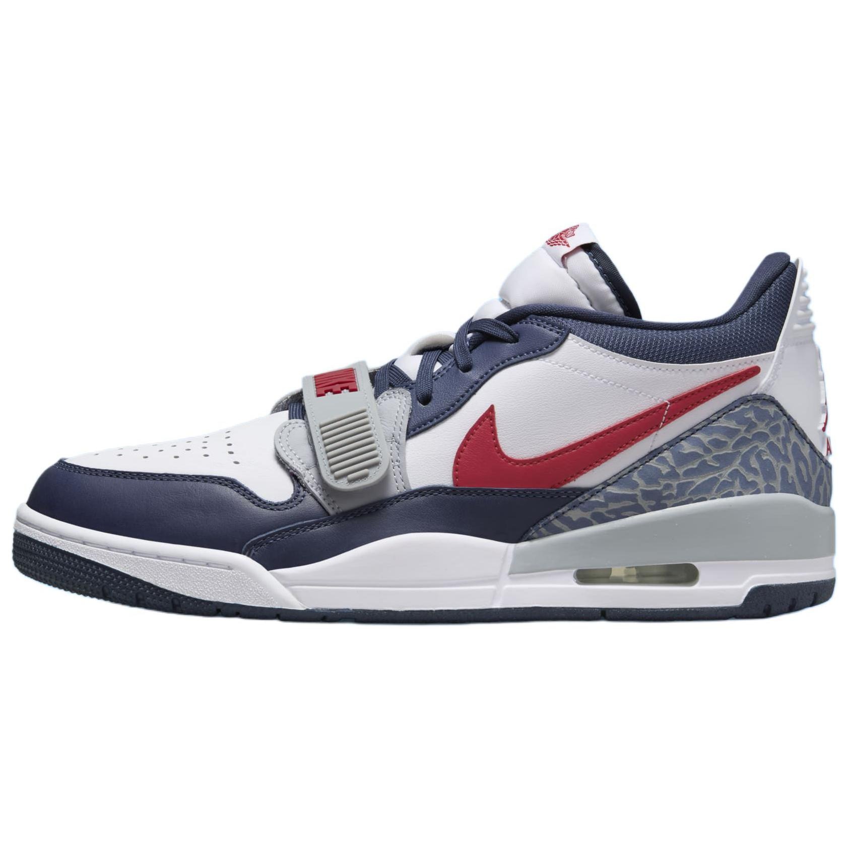 Jordan Legacy 312 Low White Blue Red — фото 9