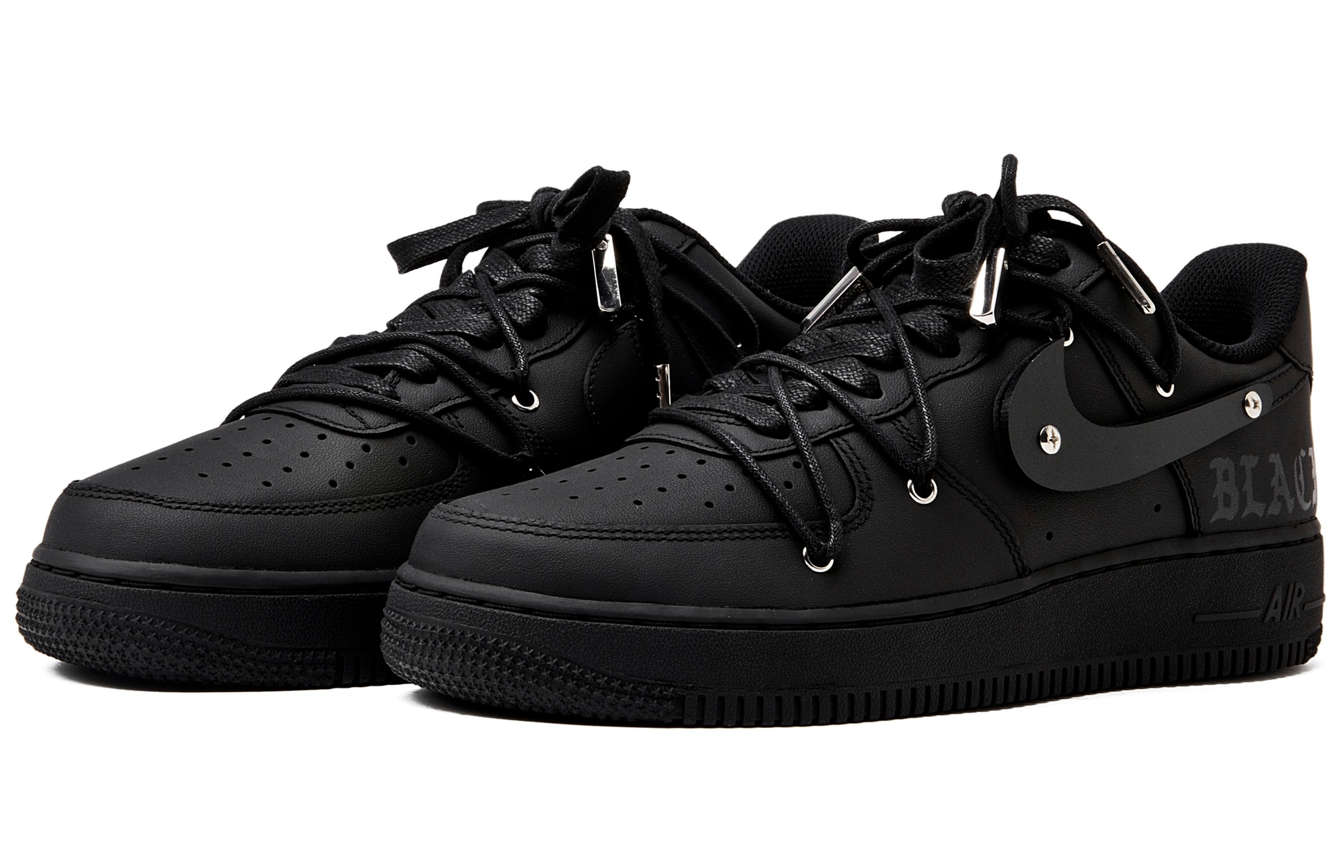 Nike Air Force 1 '07 Low Black — фото 9