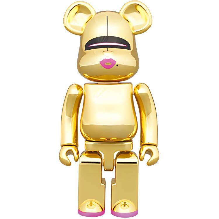 BE@RBRICK BERBRICK 2G HAJIME SORAYAMA GOLD 14.5cm