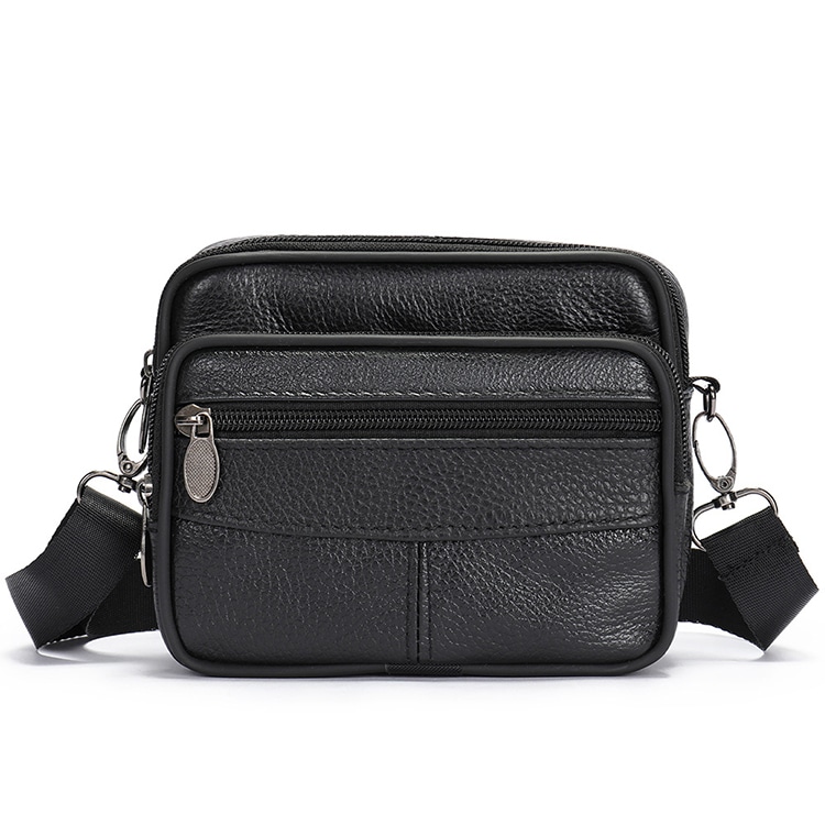 DOSRFINI杜莎菲尼 DOSRFINI Urban Large Capacity Leather Waist Bag