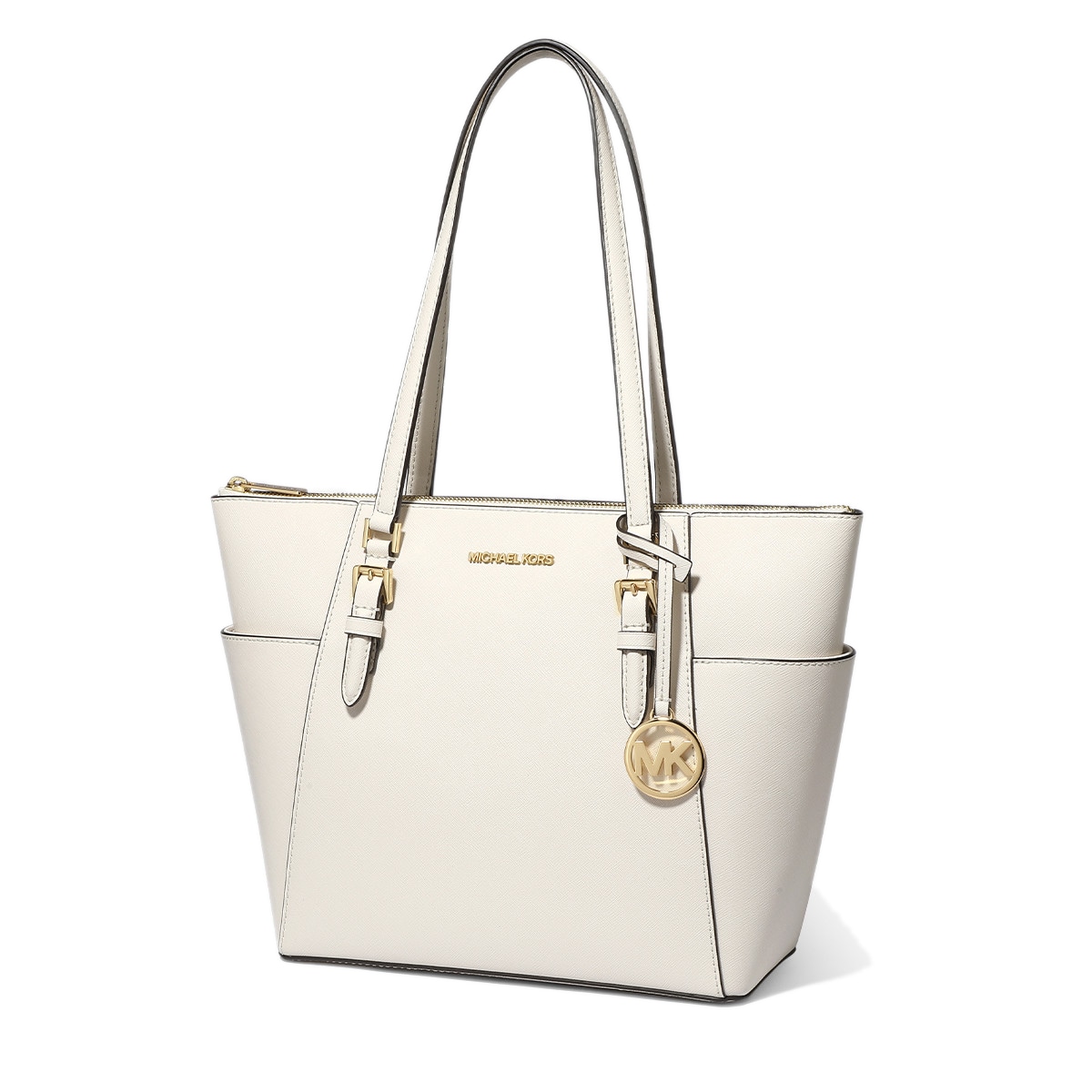 Michael Kors Charlotte Tote Cream — фото 1
