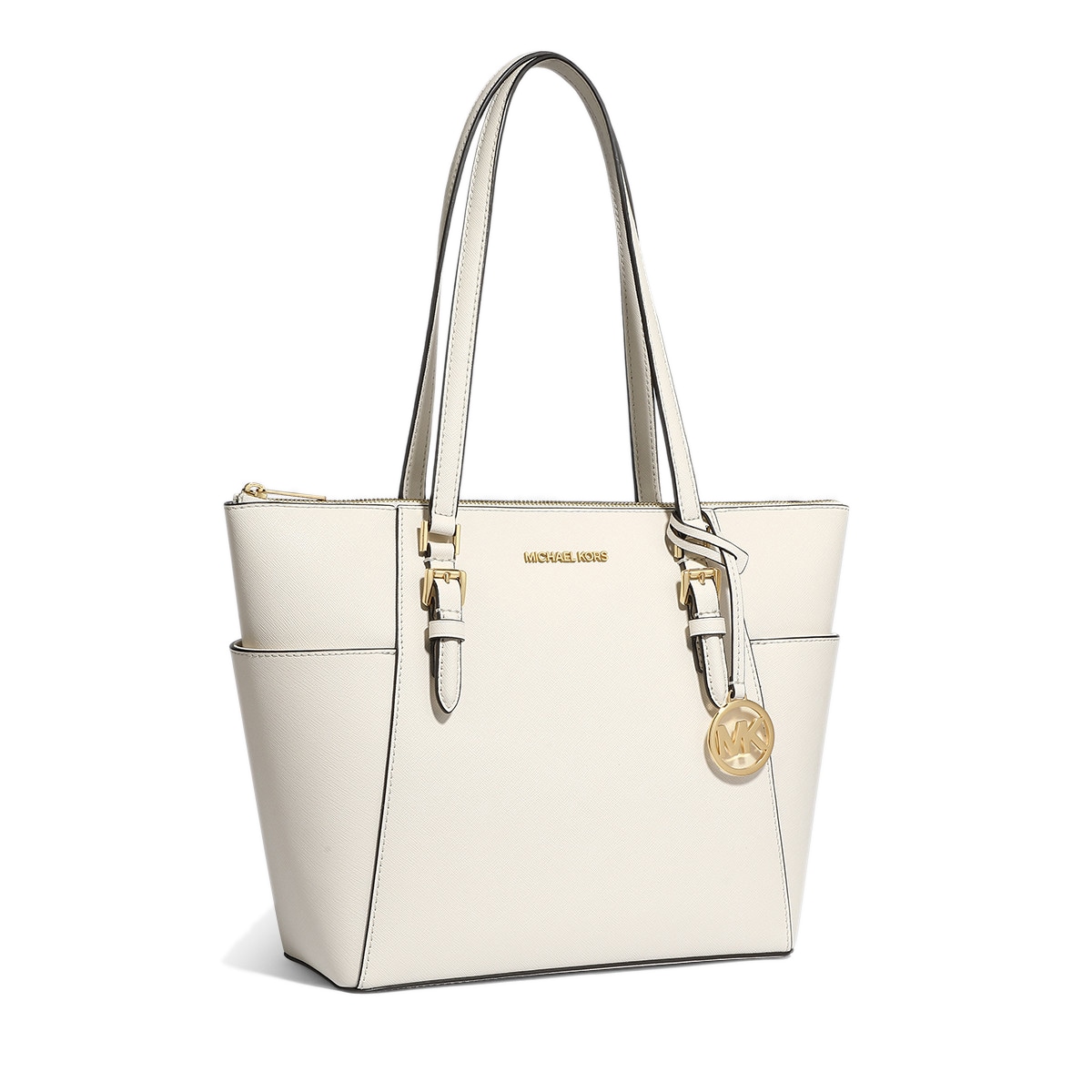 Michael Kors Charlotte Tote Cream — фото 2