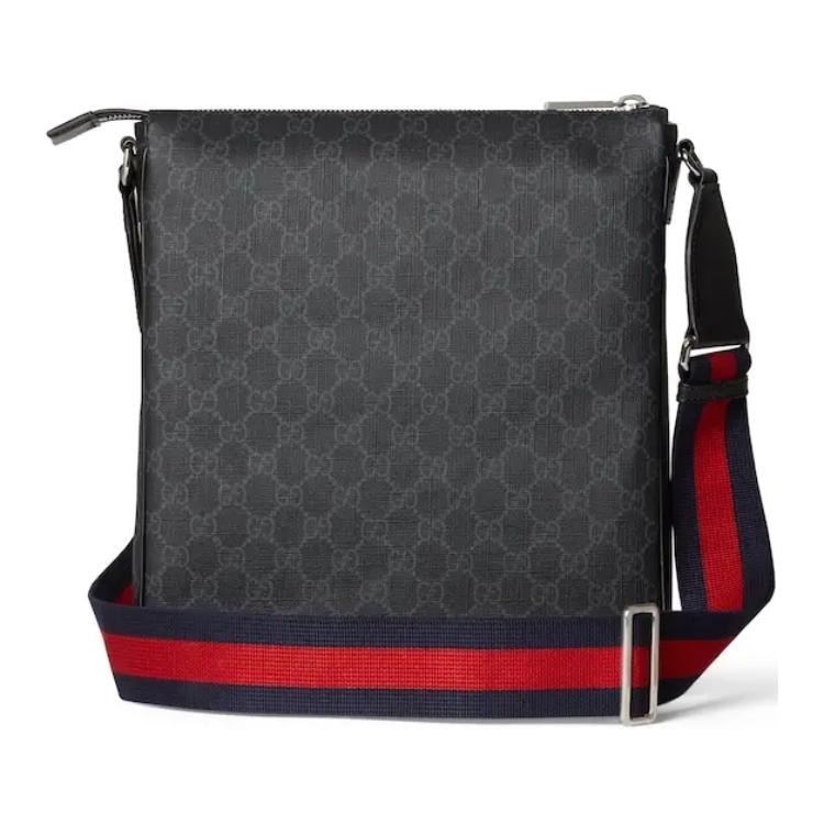 Gucci Double G Shoulder Bag Black — фото 3