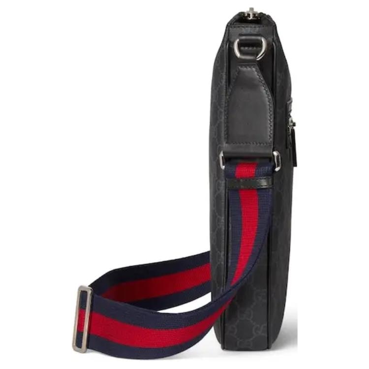 Gucci Double G Shoulder Bag Black — фото 2